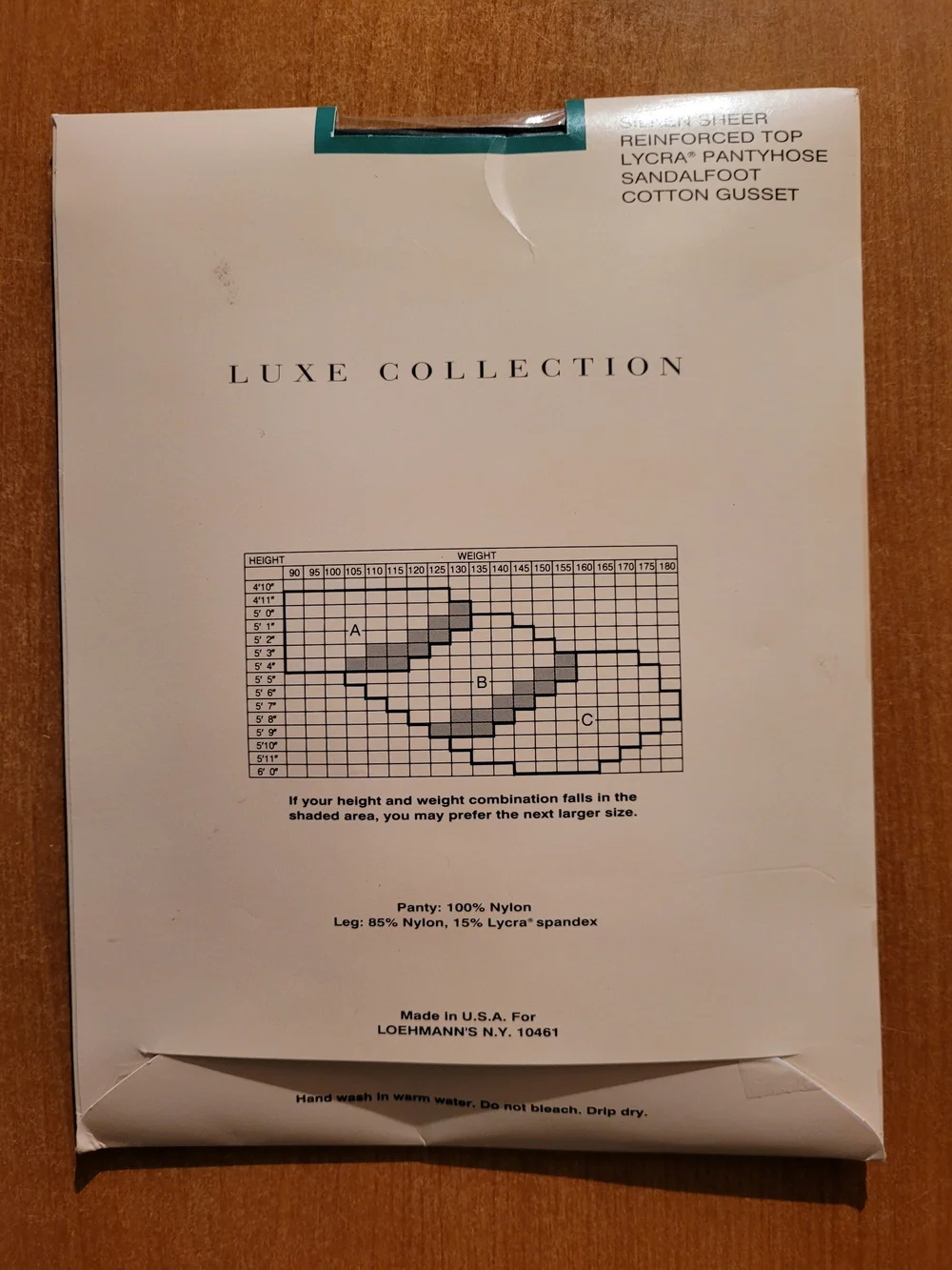 Loehmann's & Hanes Collection Hosiery Lot Of 3 NWT Size C